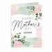 Personalised Happy Mothers Day Abstract Rose Card - The Gift Cabin UK