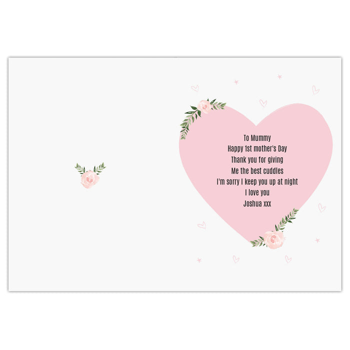 Personalised 1st Mother's Day Mama Bear Card - The Gift Cabin UK