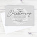 Personalised 'Truly Blessed' Christening Card - The Gift Cabin UK