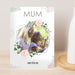 Personalised Floral Abstract Photo Upload Card - The Gift Cabin UK