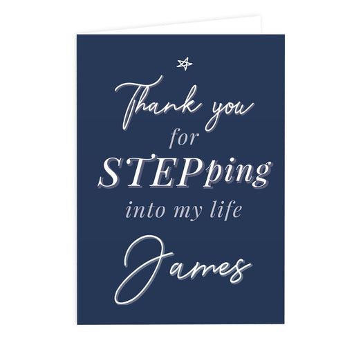 Personalised Stepdad Card - The Gift Cabin UK