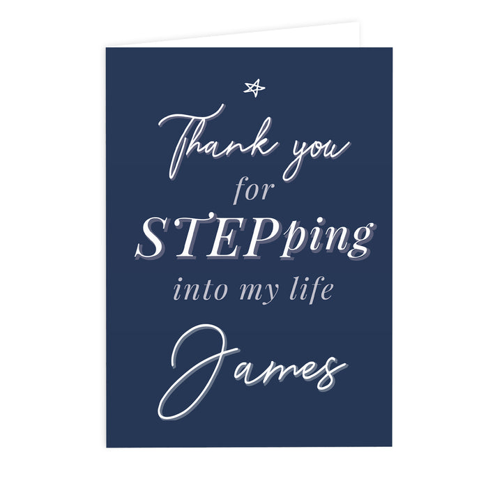 Personalised Stepdad Card - The Gift Cabin UK