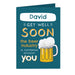 Personalised Get Well Soon Card - The Gift Cabin UK