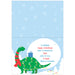 Personalised Dinosaur 'Have a Roarsome Christmas' Card - The Gift Cabin UK