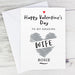 Personalised Happy Valentine's Day Card - The Gift Cabin UK