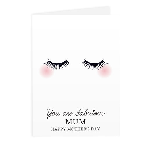 Personalised Eyelashes Card - The Gift Cabin UK