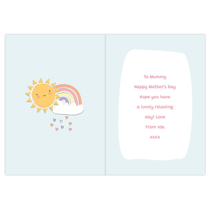 Personalised You Are My Sunshine Card - The Gift Cabin UK