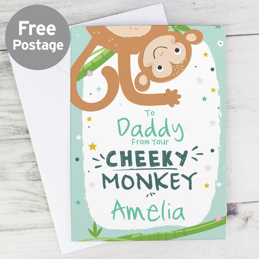 Personalised From Your Cheeky Monkey Card - The Gift Cabin UK