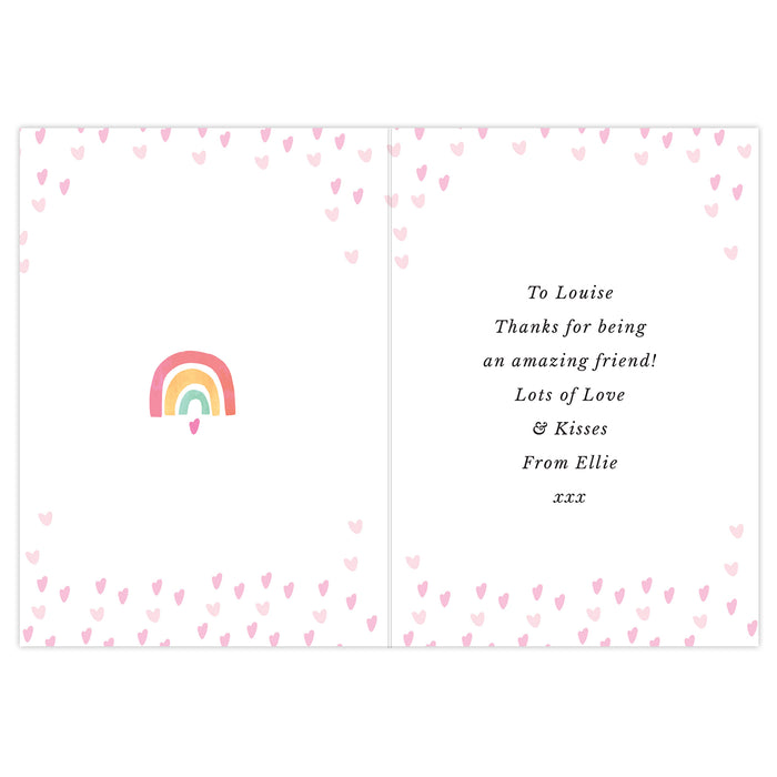 Personalised You Make The World Brighter Rainbow Card - The Gift Cabin UK