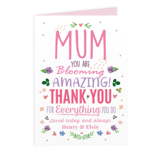 Personalised You Are Blooming Amazing Card - The Gift Cabin UK