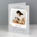 Personalised Grey Snapshot Photo Upload Greeting Card - The Gift Cabin UK