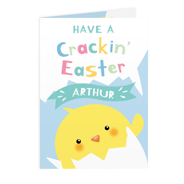 Personalised Have A Cracking Easter Card - The Gift Cabin UK