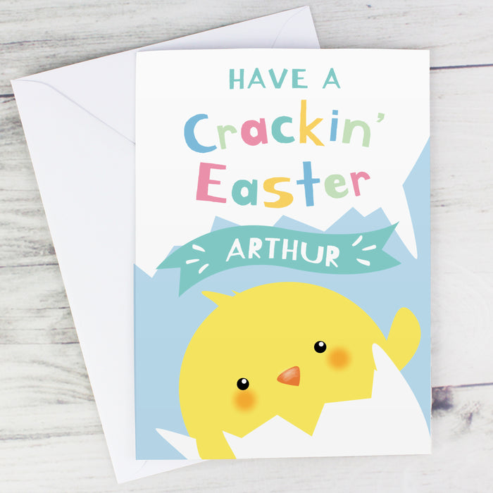 Personalised Have A Cracking Easter Card - The Gift Cabin UK