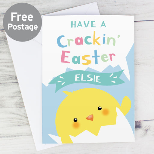 Personalised Have A Cracking Easter Card - The Gift Cabin UK