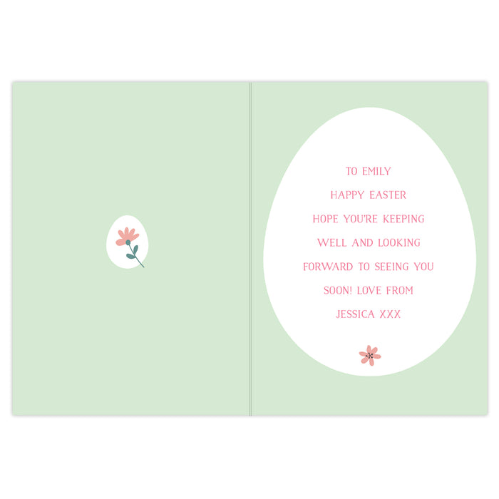 Personalised Easter Springtime Card - The Gift Cabin UK