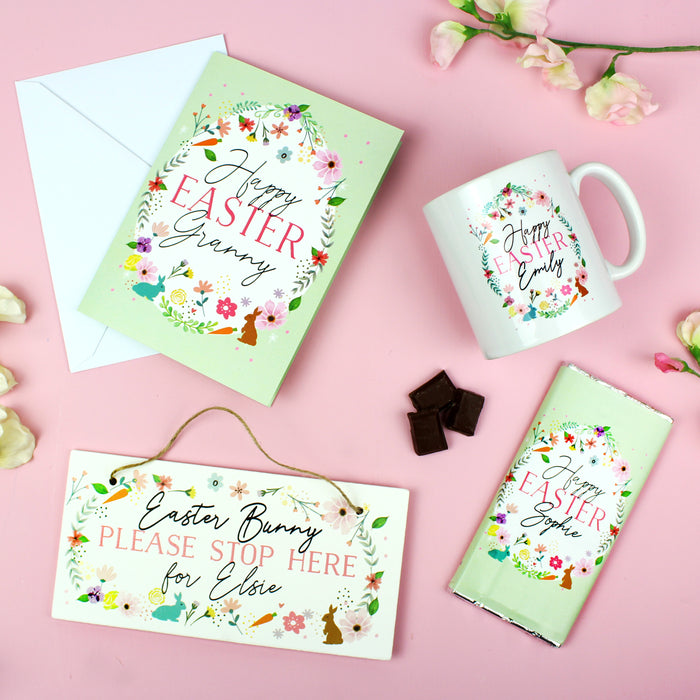 Personalised Easter Springtime Card - The Gift Cabin UK