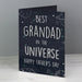 Personalised Best... In The Universe Card - The Gift Cabin UK