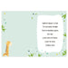 Personalised Look Up To You Giraffe Card - The Gift Cabin UK