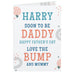 Personalised From the Bump Father's Day Card - The Gift Cabin UK