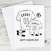 Personalised Football Mini Me Card - The Gift Cabin UK