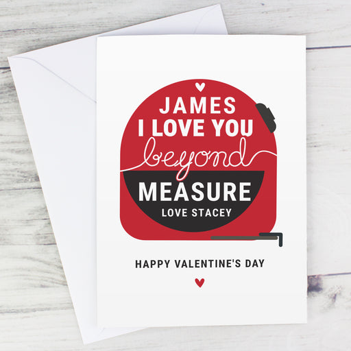 Personalised Beyond Measures Card - The Gift Cabin UK