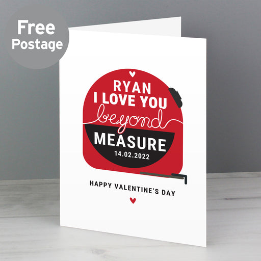 Personalised Beyond Measures Card - The Gift Cabin UK