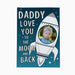 Personalised Moon & Back Photo Upload Card - The Gift Cabin UK