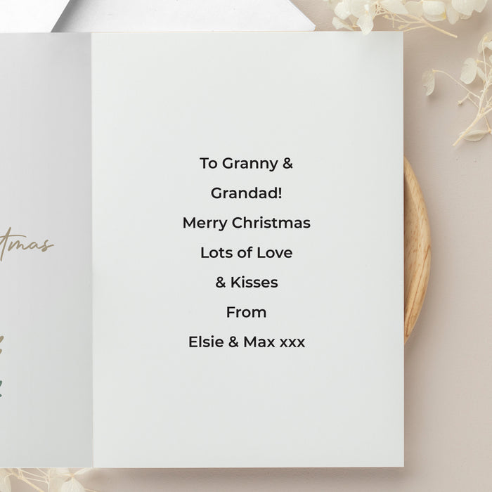 Personalised Photo Upload Christmas Card - The Gift Cabin UK