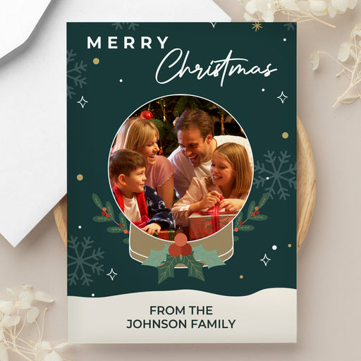 Personalised Photo Upload Christmas Card - The Gift Cabin UK