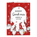 Personalised Red Gonks Christmas Card - The Gift Cabin UK