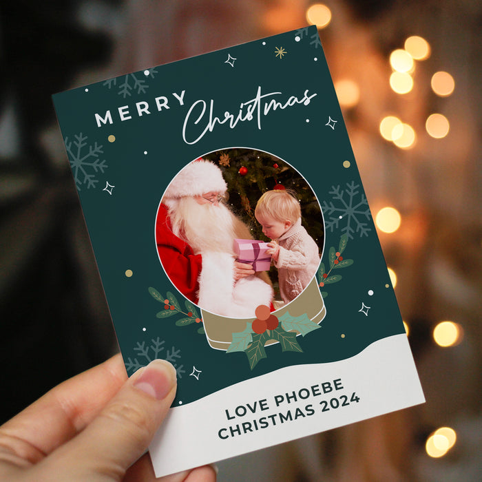 Personalised Pack of 10 Christmas Cards - Photo Upload