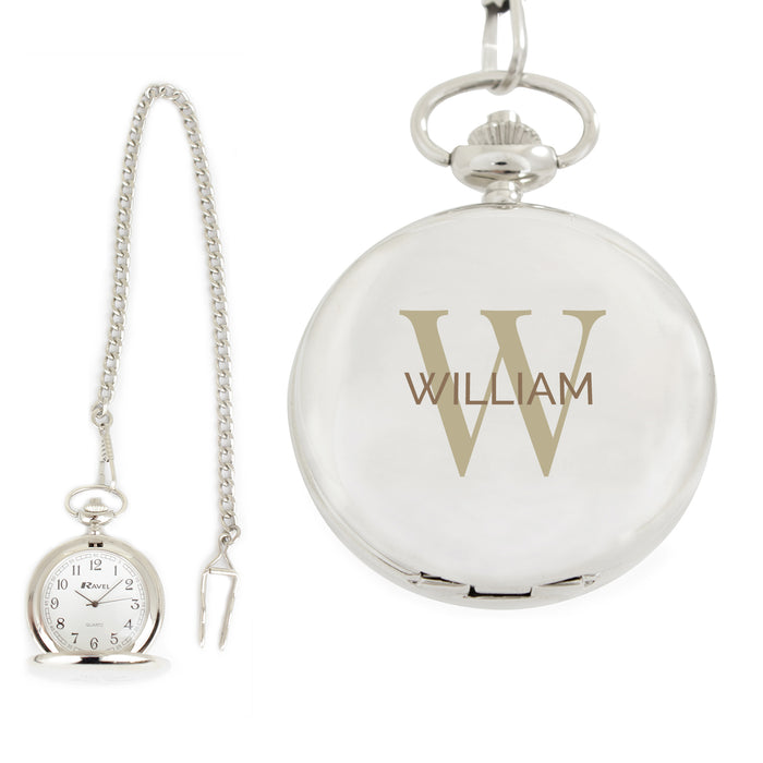 Personalised Birthday Big Age Pocket Fob Watch