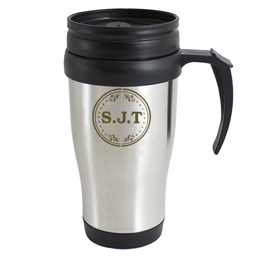 Personalised Monogram Travel Mug - The Gift Cabin UK