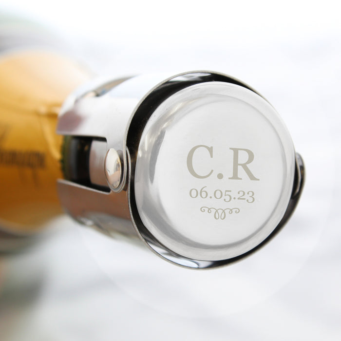 Personalised Monogram Bottle Stopper