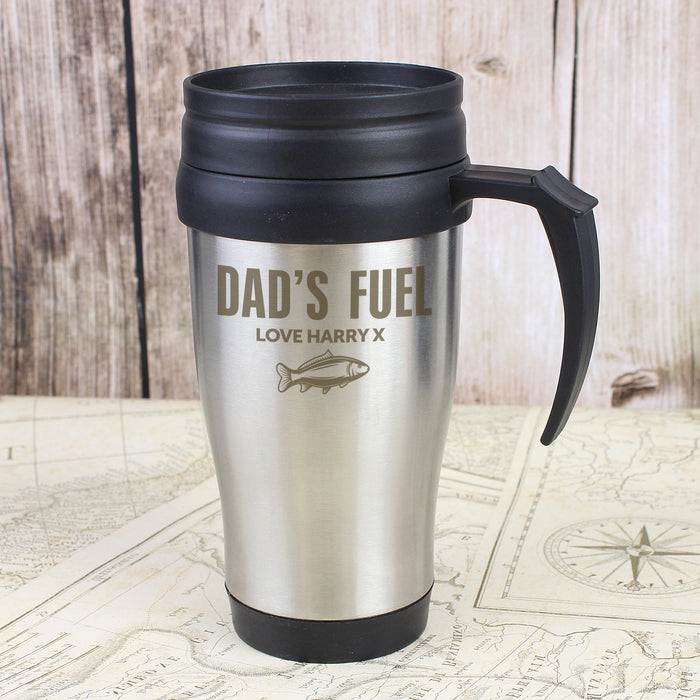 Personalised Fishing Travel Mug - The Gift Cabin UK