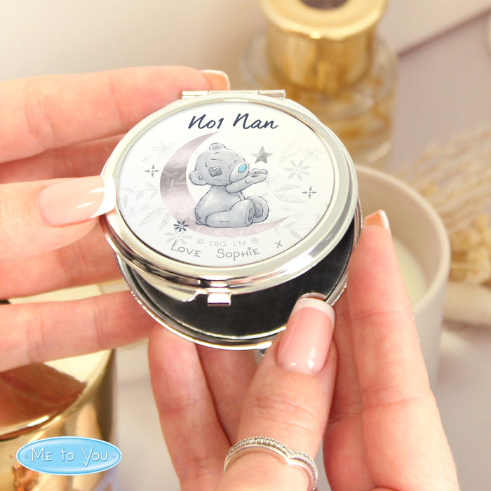 Personalised Moon & Stars Me To You Compact Mirror - The Gift Cabin UK