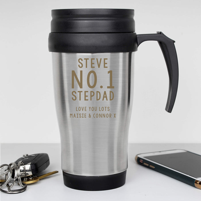 Personalised Free Text Travel Mug - The Gift Cabin UK