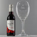 Personalised Red Wine & Heart Wine Glass Set - The Gift Cabin UK