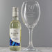 Personalised White Wine & Big Age Wine Glass Set - The Gift Cabin UK