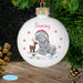 Personalised Me To You Reindeer Bauble - The Gift Cabin UK