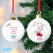 Personalised Tiny Tatty Teddy My 1st Christmas Stocking Bauble - The Gift Cabin UK