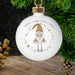 Personalised Christmas Gonk  Bauble - The Gift Cabin UK