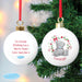 Personalised Me To You For Nan Grandma Mum Christmas Bauble - The Gift Cabin UK