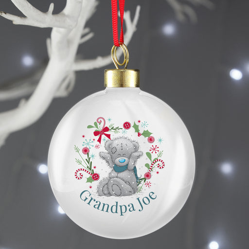 Personalised Me To You For Grandad Dad Christmas Bauble - The Gift Cabin UK