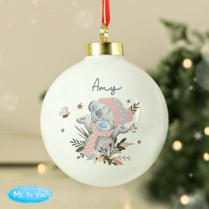 Personalised Me to You Cosy Winter Bauble - The Gift Cabin UK