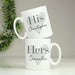 Personalised Couples Mug Set - The Gift Cabin UK