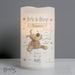 Personalised Boofle It's a Boy Nightlight LED Candle - The Gift Cabin UK