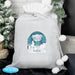 Personalised Winter Explorer Tiny Tatty Teddy Luxury Silver Grey Pom Pom Sack - The Gift Cabin UK