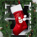 Personalised Gonk Family Red Christmas Stocking- Male - The Gift Cabin UK