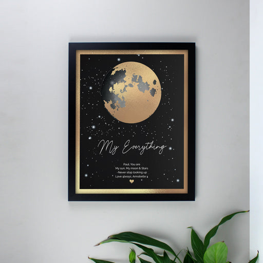 Personalised You Are My Sun My Moon Black Framed Print - The Gift Cabin UK